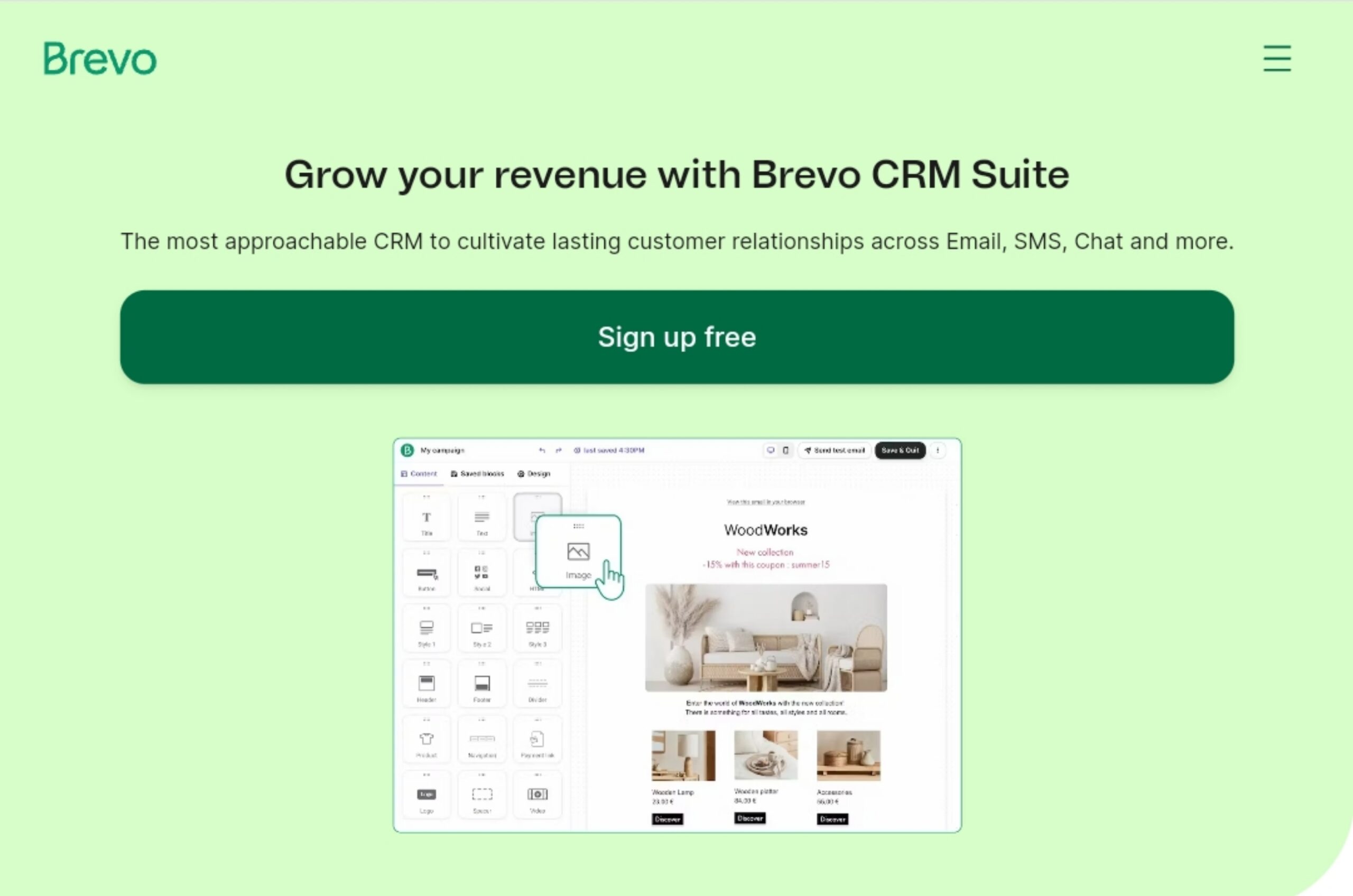 Brevo-best free email newsletter service